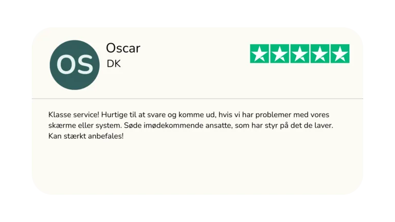 TrustPilot Oscar