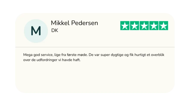 TrustPilot Mikkel Pedersen