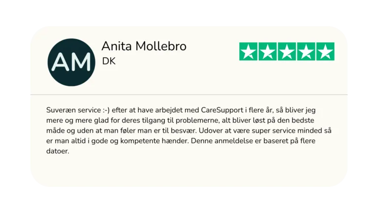 TrustPilot Anita