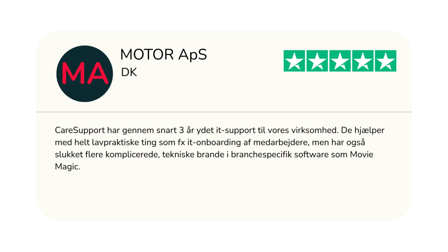 TrustPilot Motor